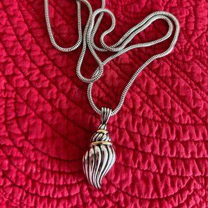Talbot's Shell Pendant Necklace